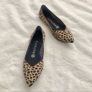 Rothy’s The Point in Cheetah Print